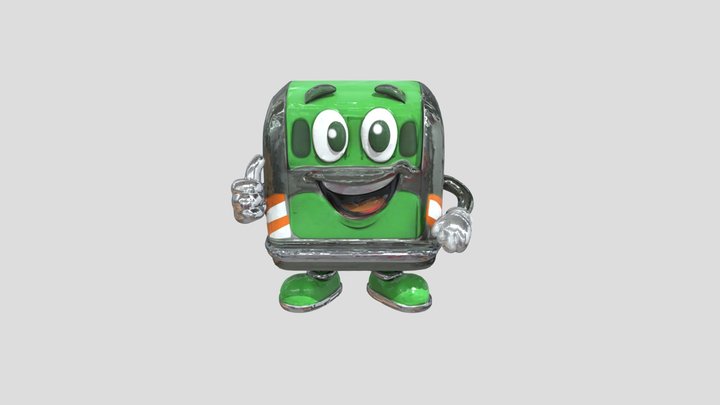 Recycling Buddy 3D Model