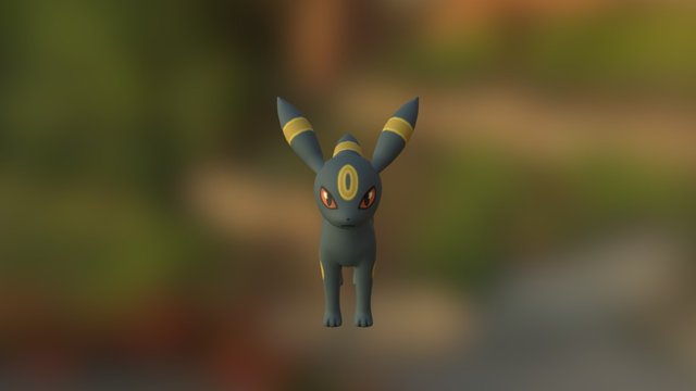 Umbreon 3D Model