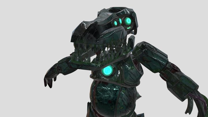 Case Animatronics [RK-1017 / Mr. Bite Prototype] 3D Model