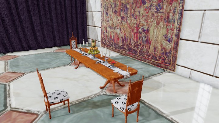 Dining room – Free 3D Model STL