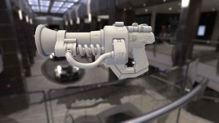 TORBJÖRN Weapon 3D Model