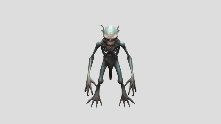 Monster realistic 3D Model