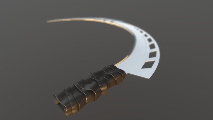 Guardian Sword 3D Model