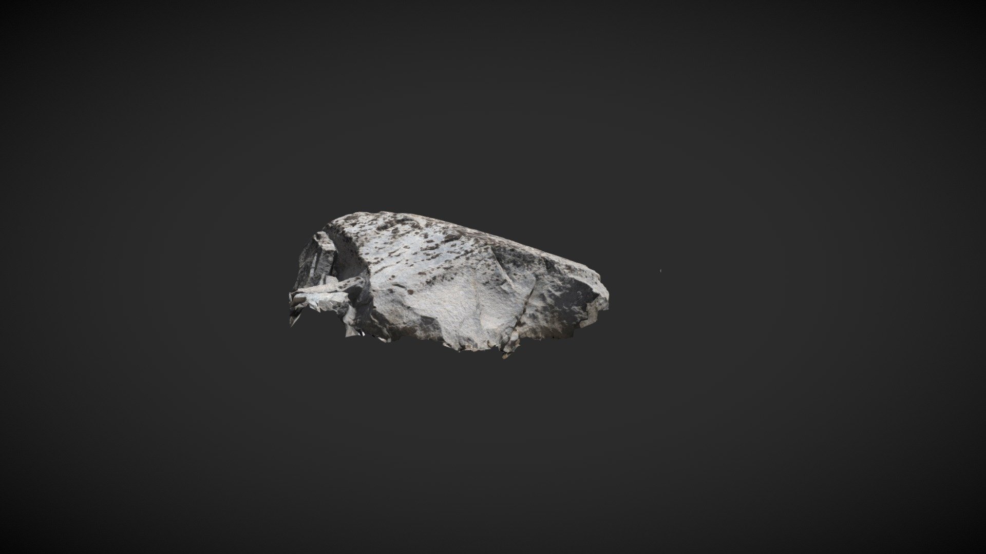 Large Rock in the Sierras — Sketchfab embed 3D viewer