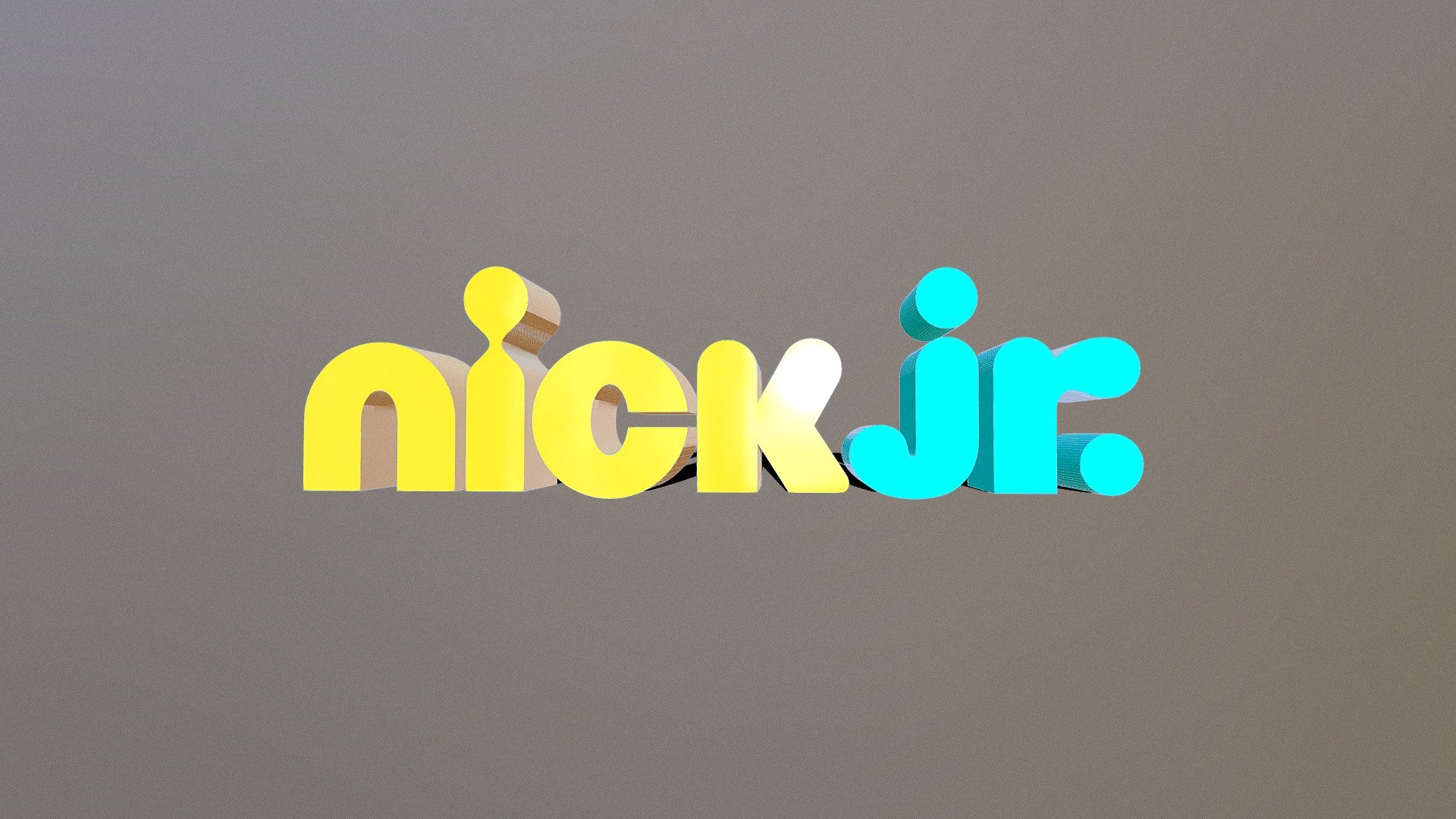 nickjr logo - Download Free 3D model by THECUPHEADPRO [c6142e8] - Sketchfab