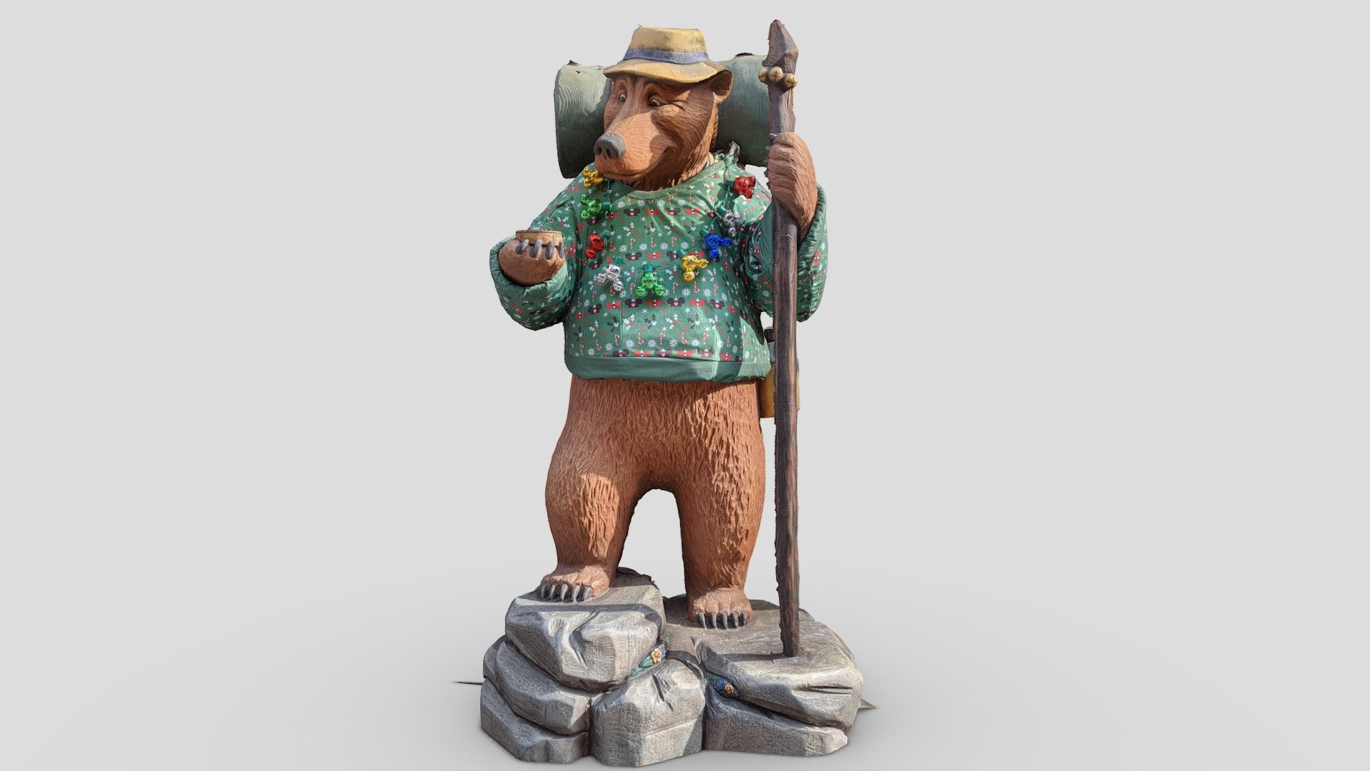 Bear sculpture from DCA