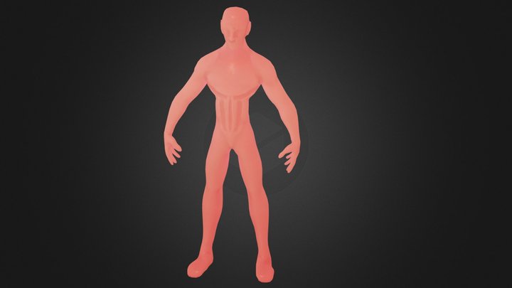 Human Character 3D Model