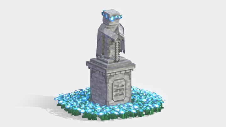 Himmel Statue 3D Model