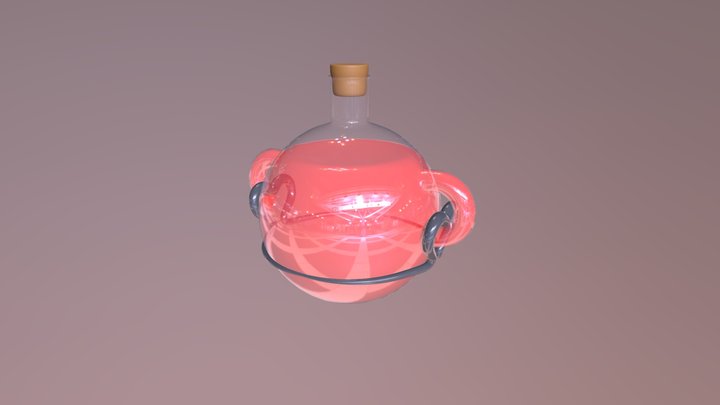 Health Potion 3D Model