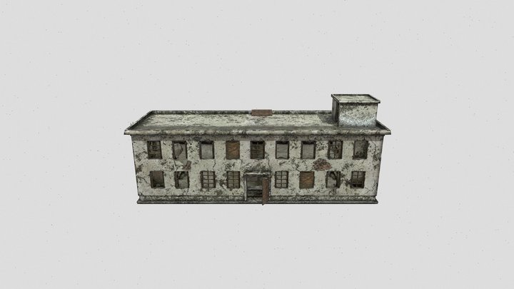 zdanie_razruha 3D Model