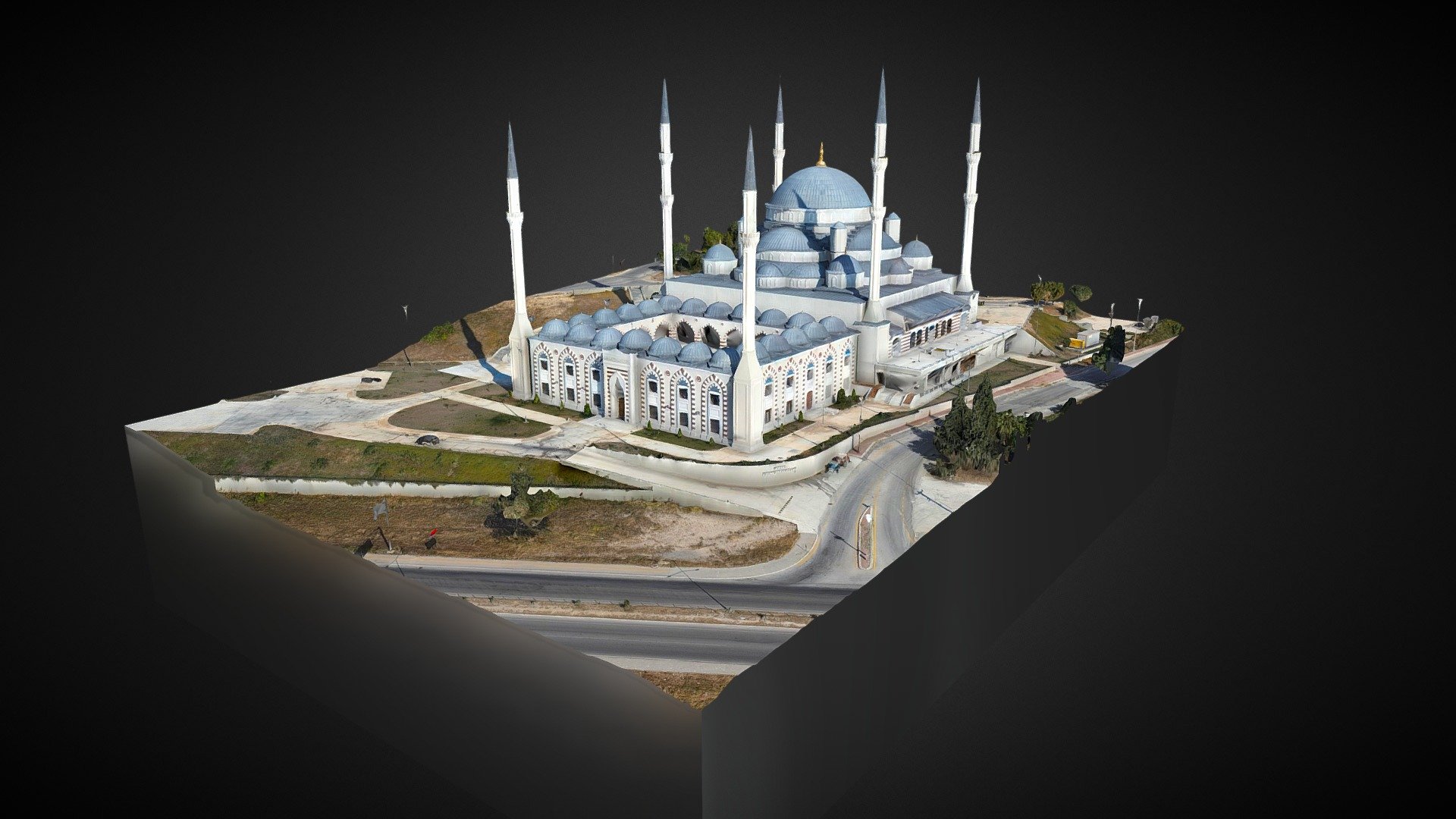 18 Mart Hatime Ana Ulu Camii - 3D Model By Havadan Harita / Buğrahan ...