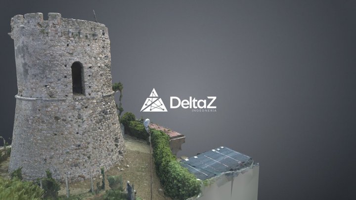 Torre Spina, Marina di Gioiosa Ionica (RC) 3D Model