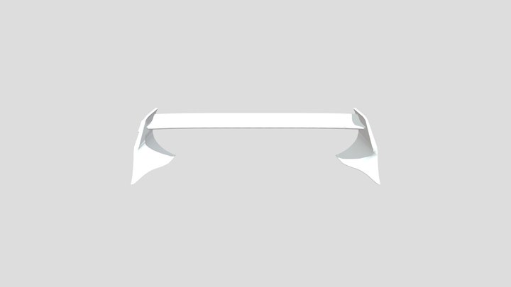 Toyota TRD Spoiler for AE111 (90%) 3D Model