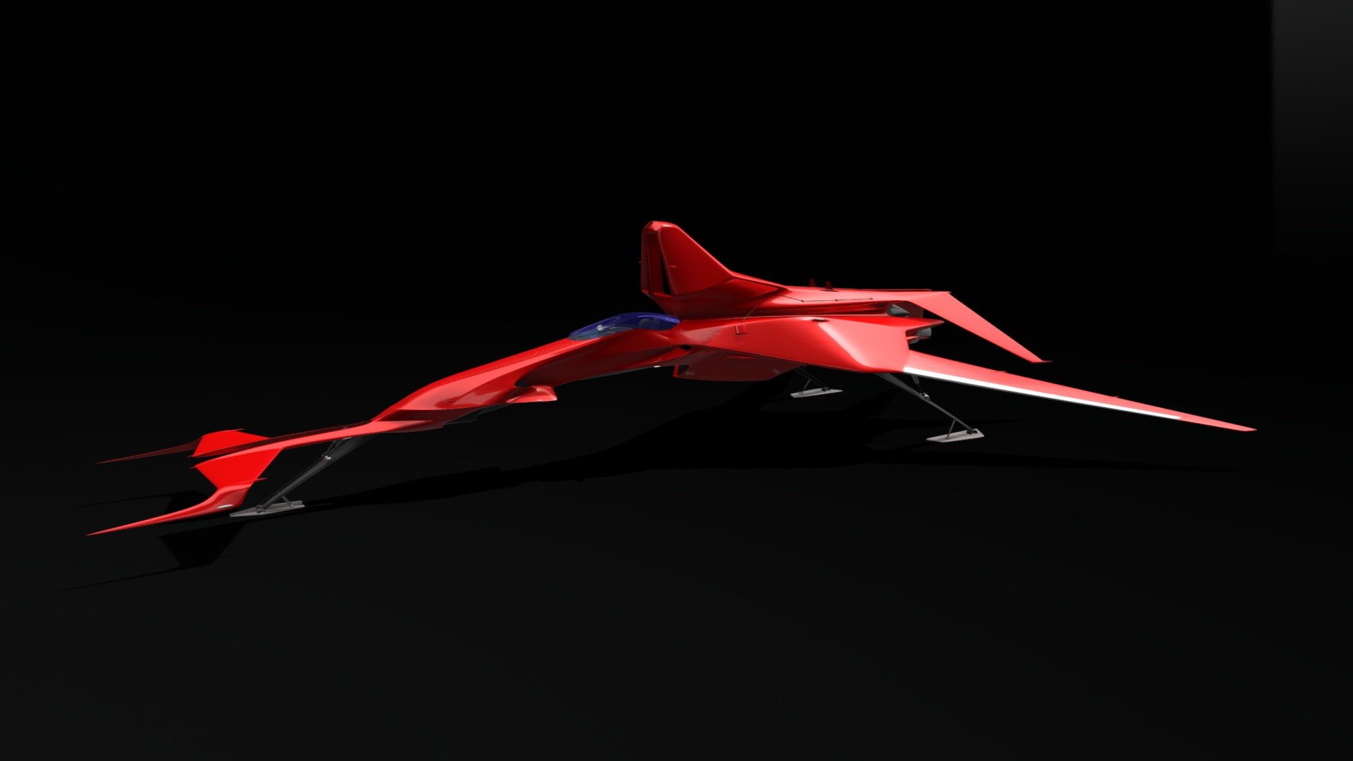 Interplanetary Racer Spaceship - 3D model by I_draw_cars_in_3D [c619078 ...