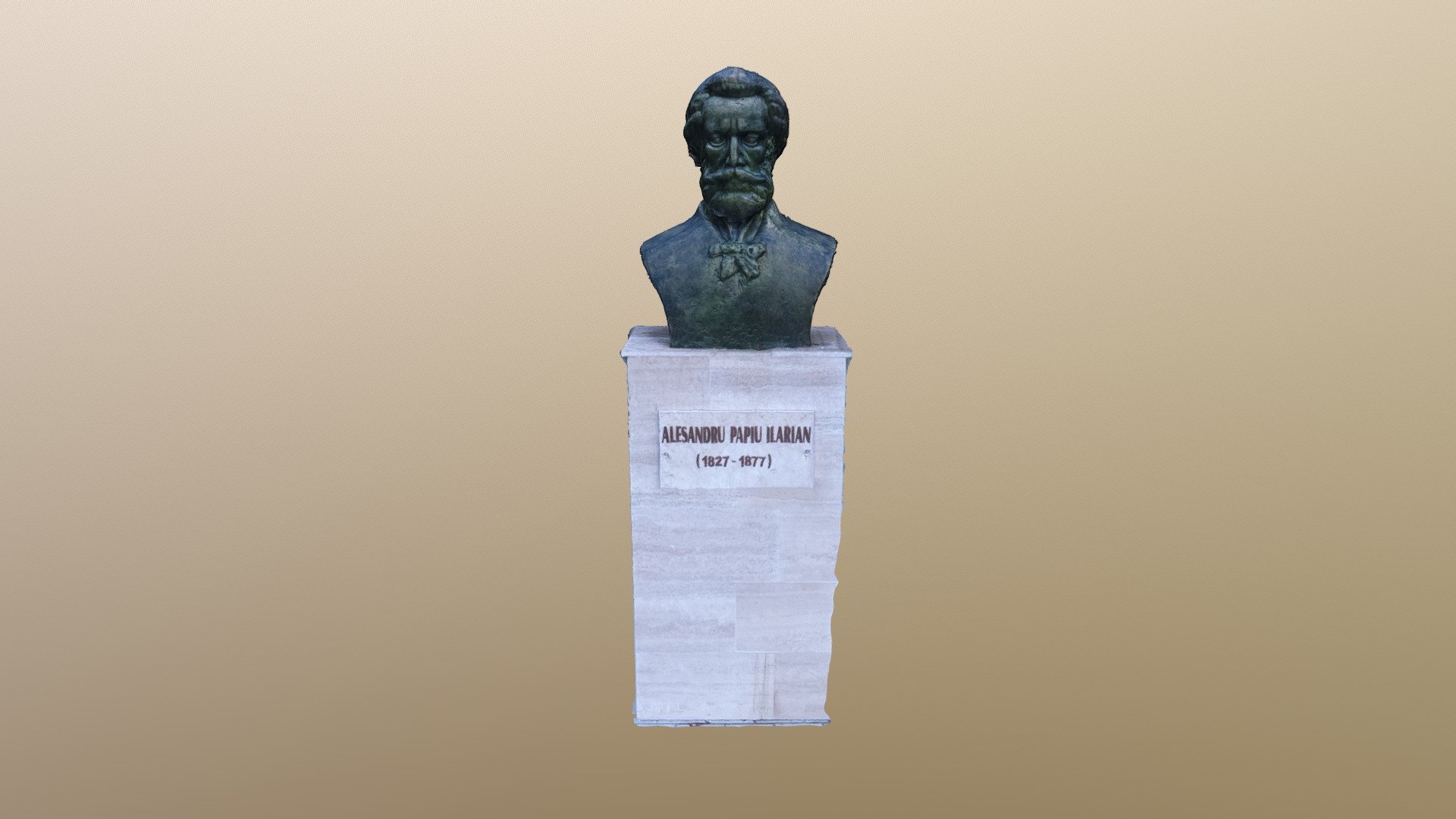Bust Alexandru Papiu Ilarian 4 3D model by mapitcluj [c619160