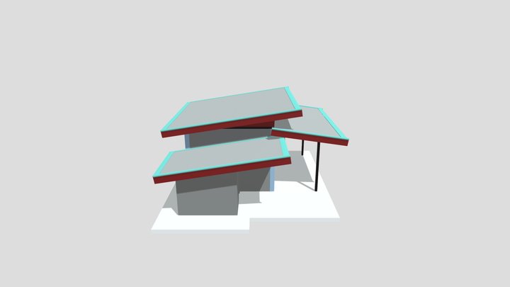 Cha House 3D Model
