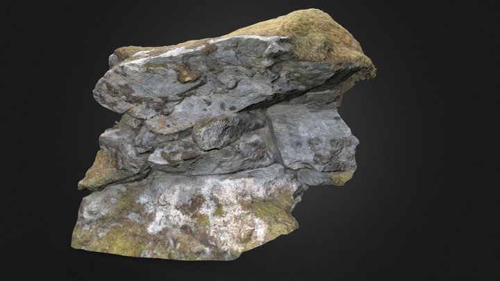 Nordic Nature - Rock Stack 3D Model