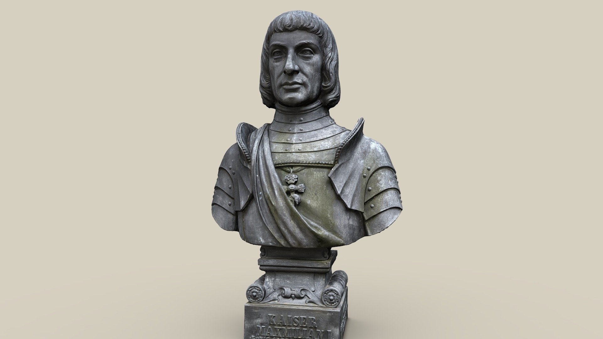 Büste Maximilian I. — Sketchfab embed 3D viewer