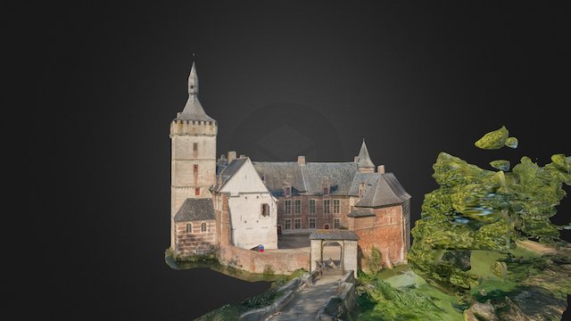 Kasteel van Horst 3D Model
