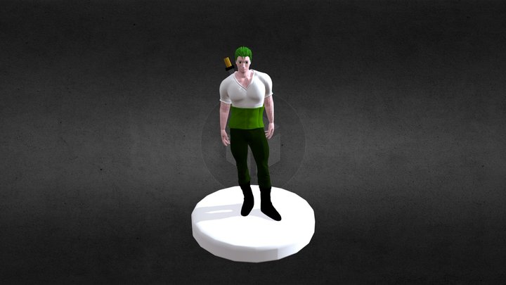 Zoro- Pose 3D Model