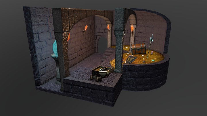 Treasure Room 3D Model