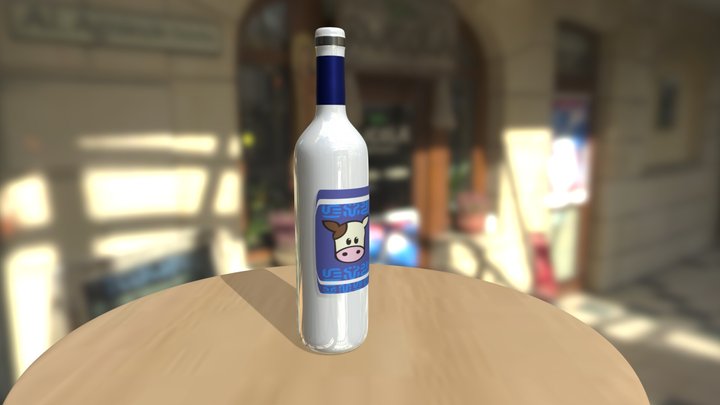 Botella 3D Model