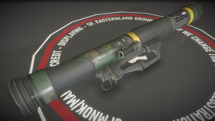 DZJ-08 Rocket Launcher 3D Model