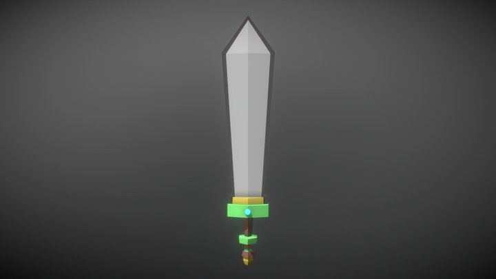 RPG Sword 3D Model
