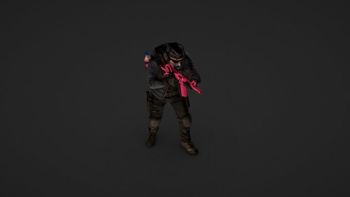Survivalist 3D Model