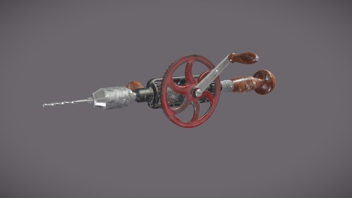 Drill 3D Model