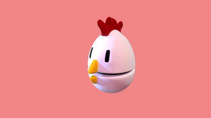 An egg/chicken timer 3D Model