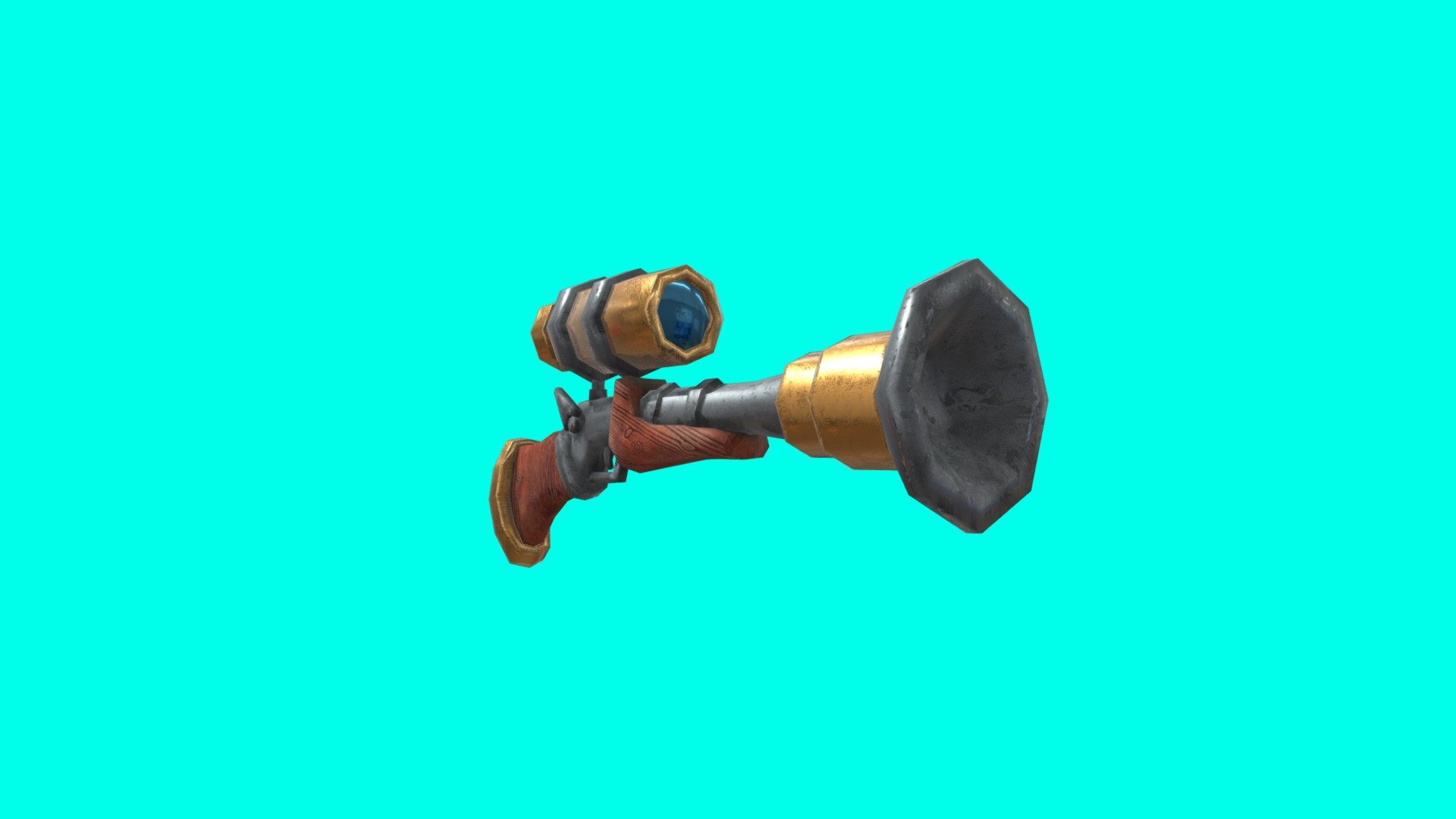 Gun - 3D model by NamTr4n (@TranHoagNam) [c62370f] - Sketchfab