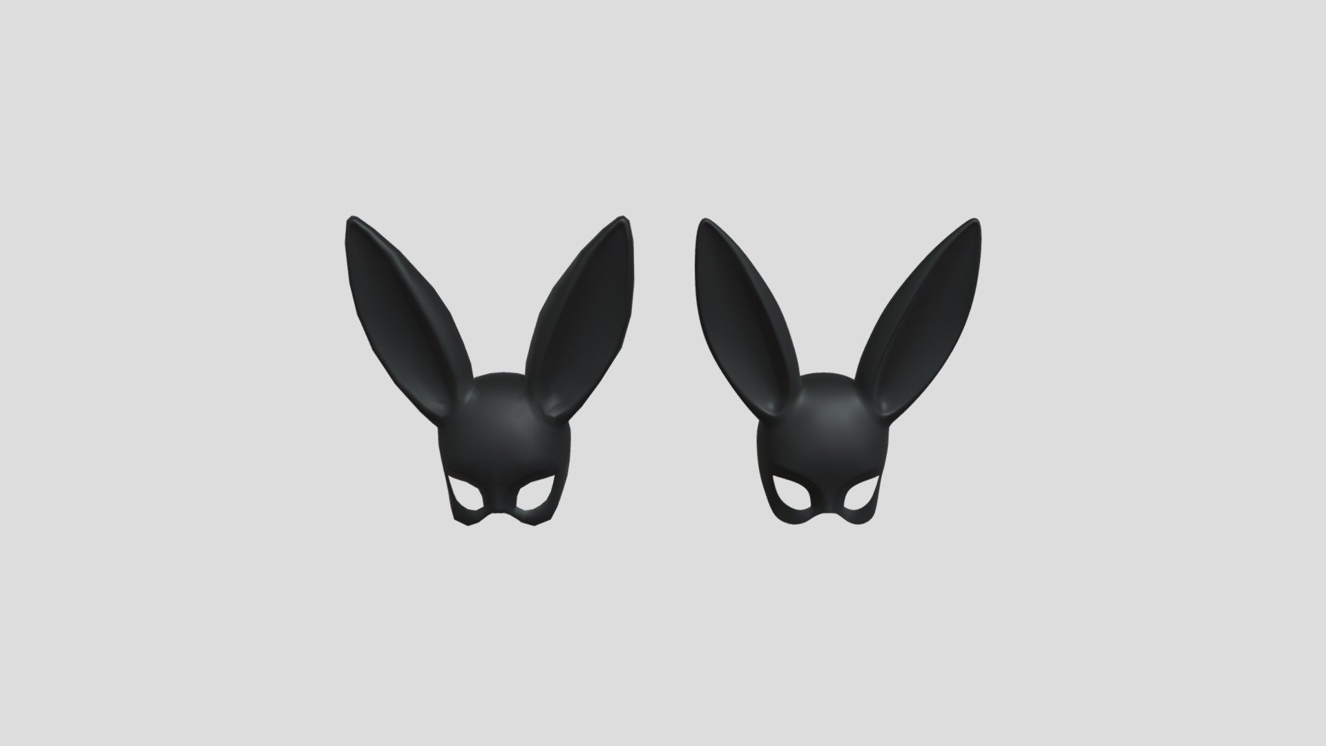 Rabbit Mask Obj - 3D model by filmlerdekiadam (@hasandogrul.com ...