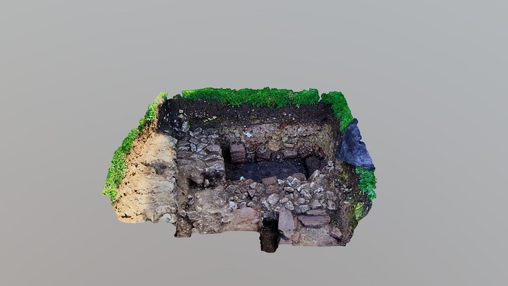 Roman Villa Hypocaust 3D Model