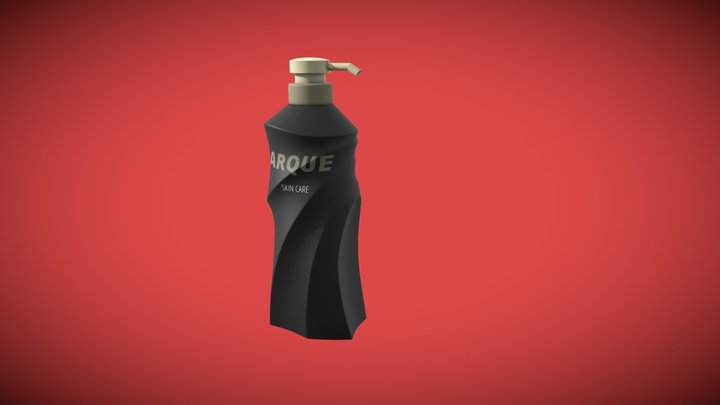 Cosmetic Bottle 3D Model