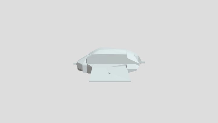 Universal space jet. 3D Model