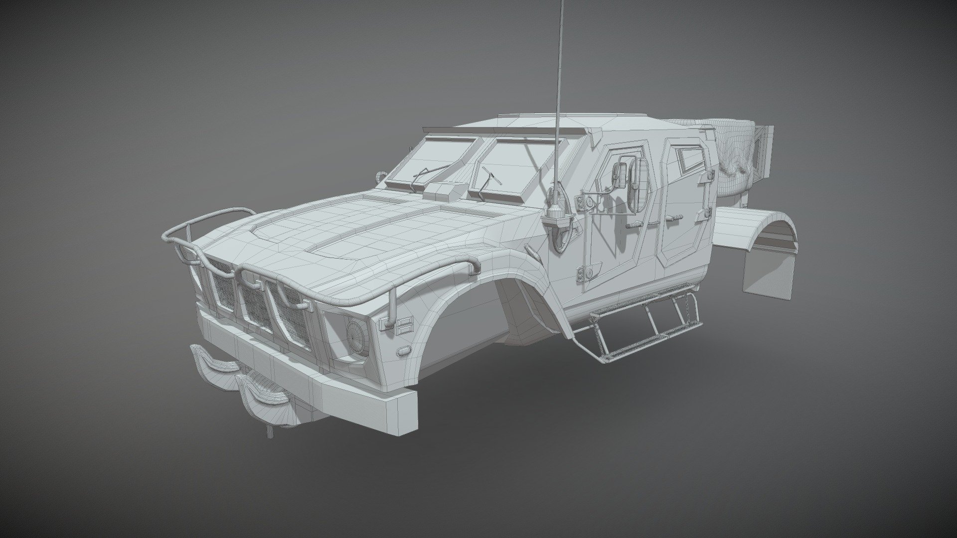 Finished Body and Frame (Surfaced)
