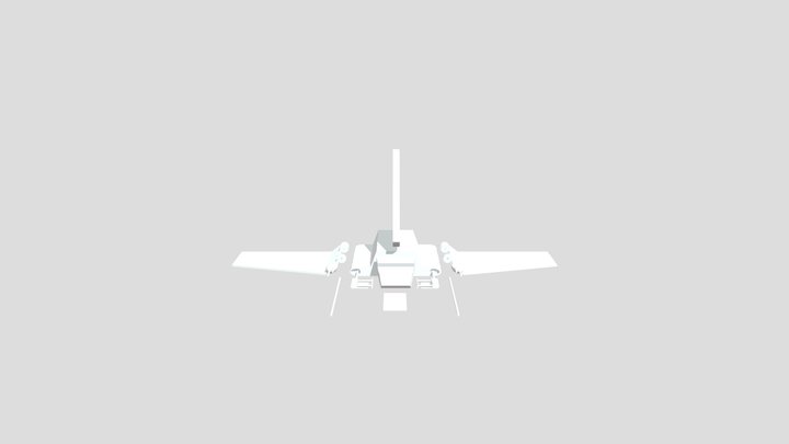 <PARTS> T-4a Lambda- Class Imperial Shuttle 3D Model