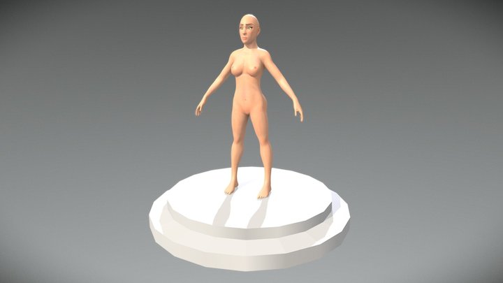 Female Presentation 3D Model
