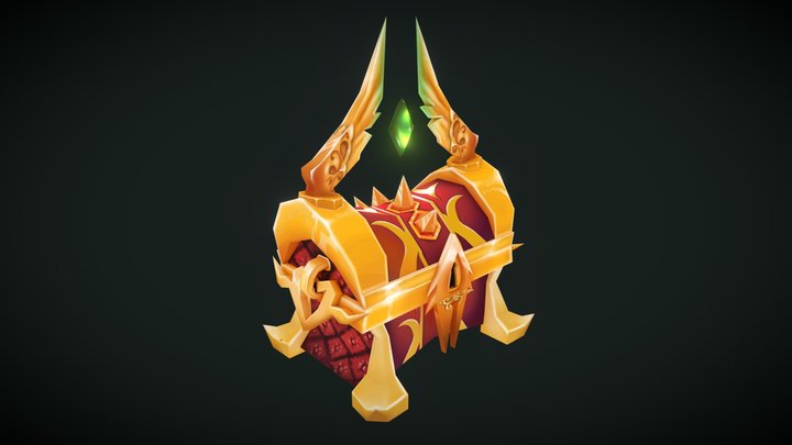 Blood Elf Chest - World of Warchest 3D Model