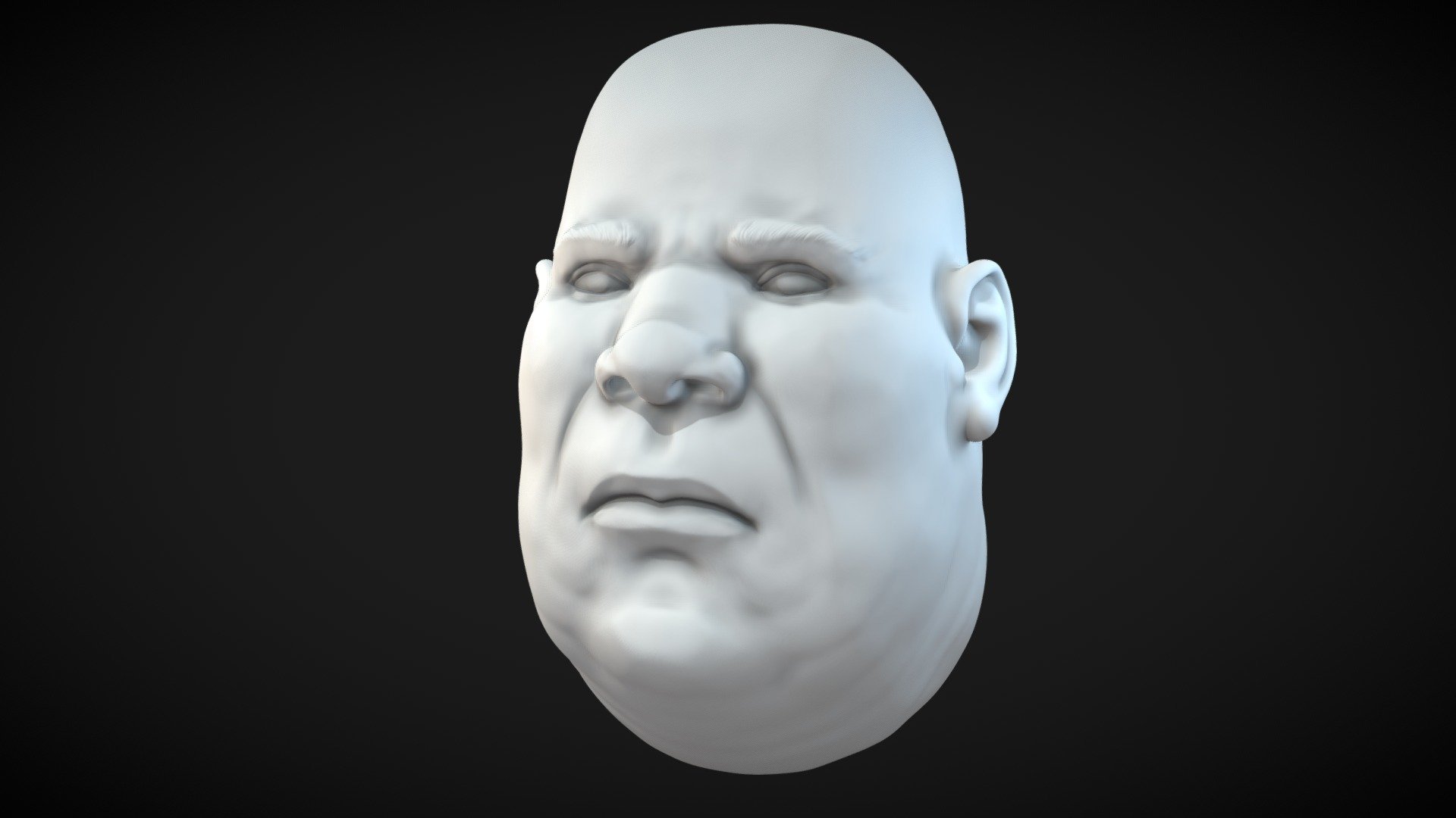 Candy Corn Head Sculpt Buy Royalty Free 3D model by sketchzombie
