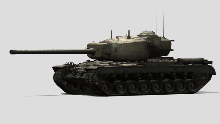 T29 Heavy Tank – Gratis 3D-model STL