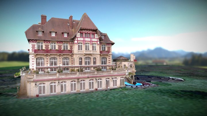 Manoir Test V3 3D Model