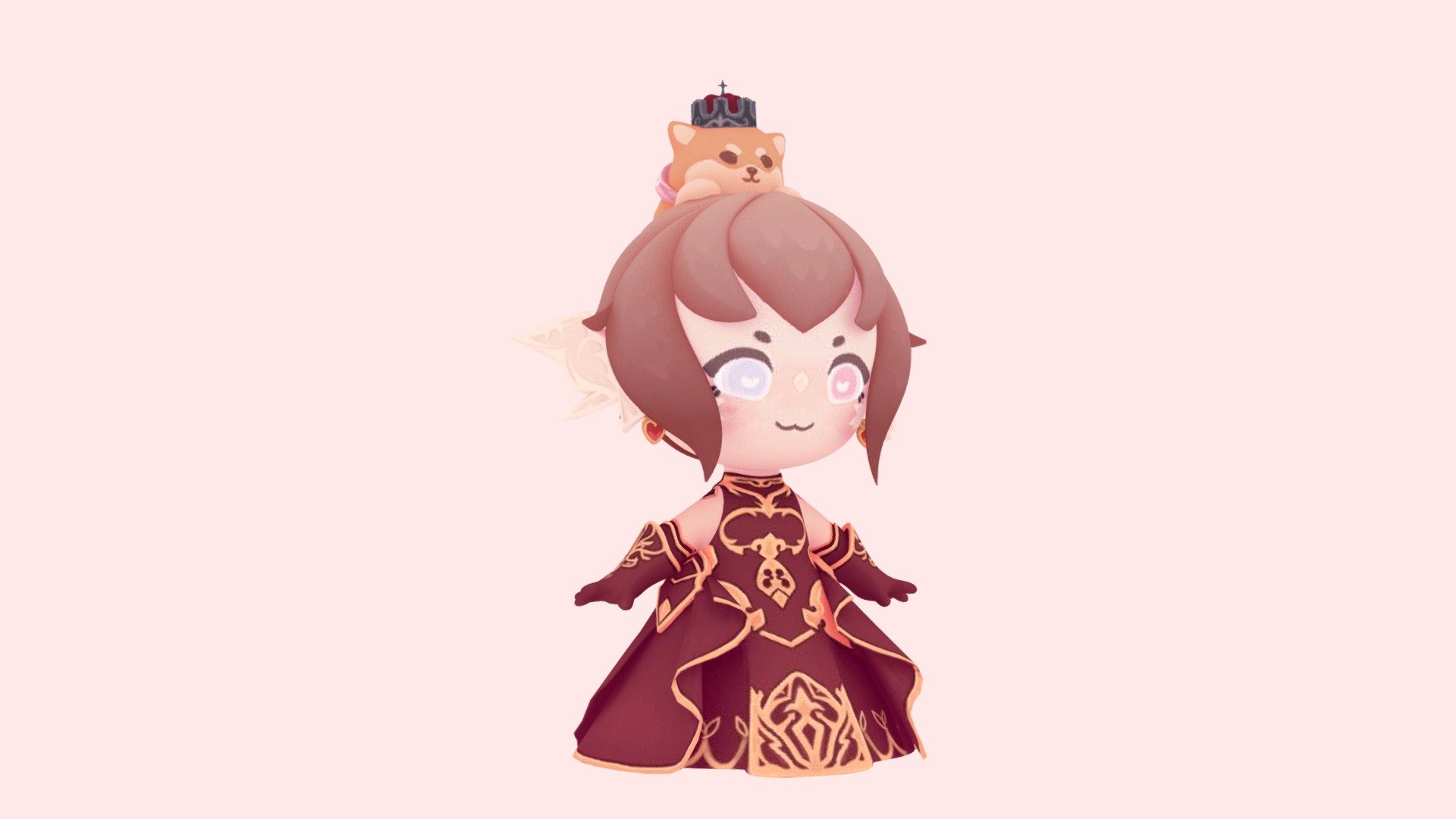 Lady Flanella — Sketchfab embed 3D viewer