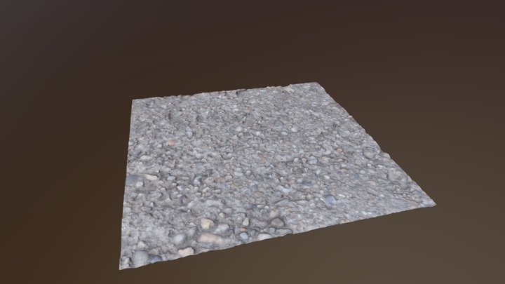 Concrete Surface Scan 3D Model