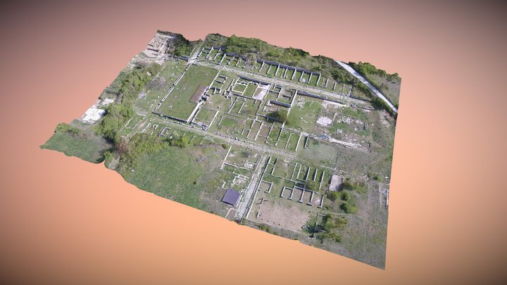 Alba Fucens (città Romana) 3D Model