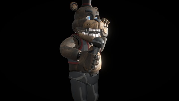 FNaF Plus Freddy Plush - Download Free 3D model by kurinov8sergey  (@kurinov8sergey) [3f5897b]