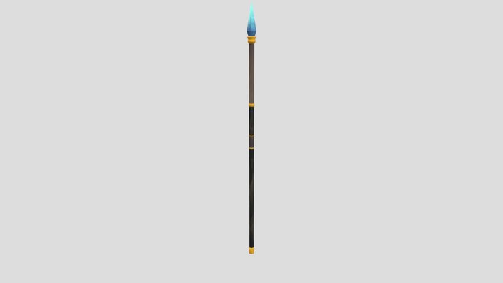 Magic Staff 3D Model