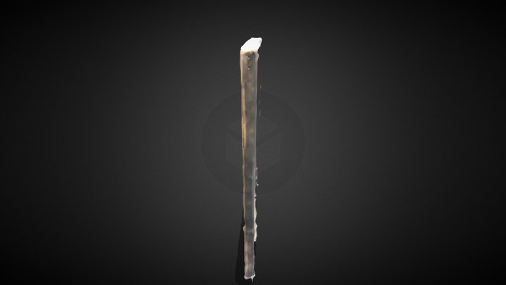 Abstract – 3D Scan of Cubist Religious Painting 3D Model