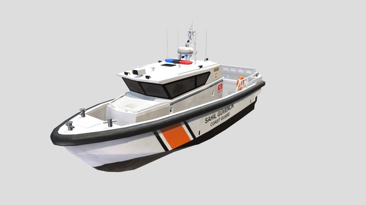 TCSG Ares Control Boat 3D Model